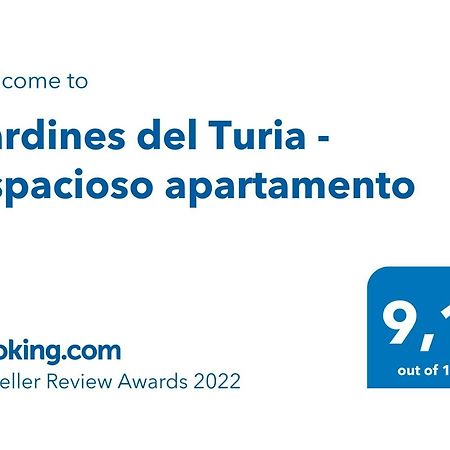 Apartmán Jardines Del Turia - Espacioso Apartamento Valencie Exteriér fotografie