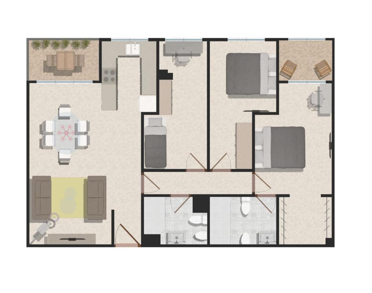 Apartmán Jardines Del Turia - Espacioso Apartamento Valencie Exteriér fotografie