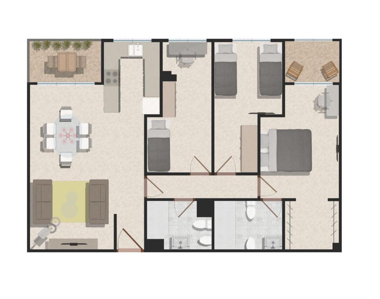 Apartmán Jardines Del Turia - Espacioso Apartamento Valencie Exteriér fotografie